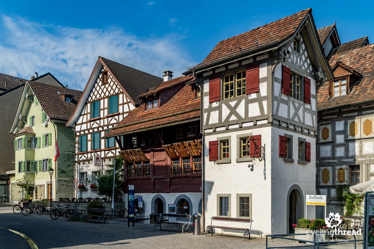 The Old Town in Arbon on Lake Constance