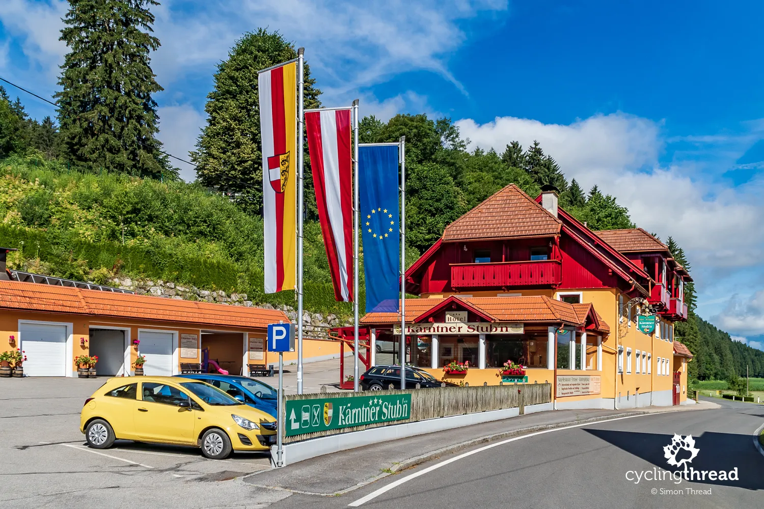Our hotel in Paternion, Carinthia