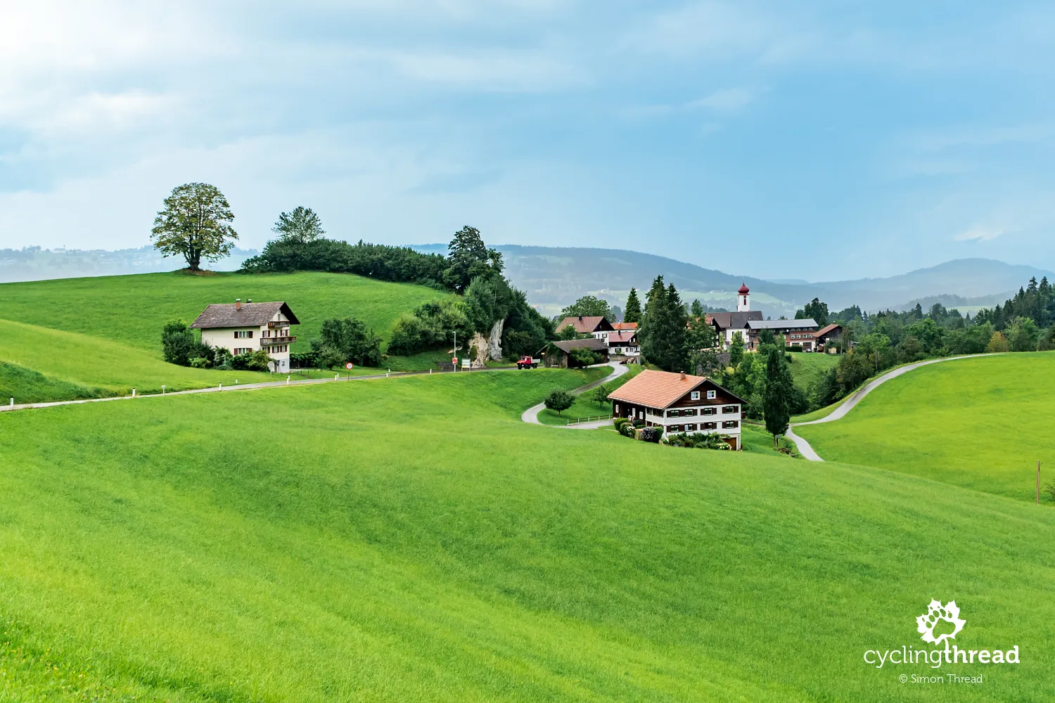 Panorama of Vorarlberg near Hittisau