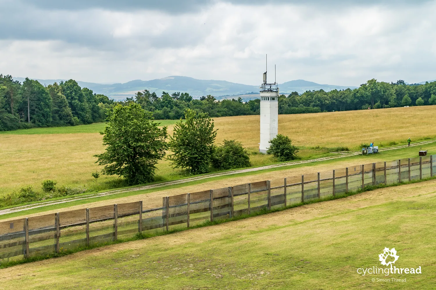 Point Alpha: a view of the East German guardhouse