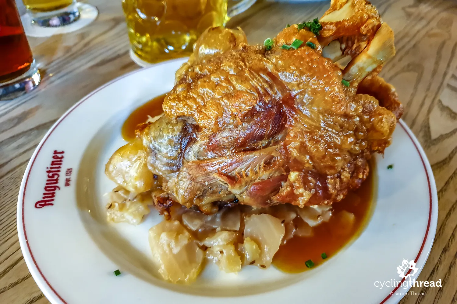 Pork knuckle at Augustiner am Gendarmenmarkt