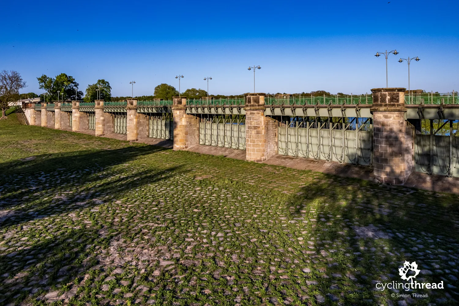 The Pretziener Wehr - a historic flood barrier in Germany