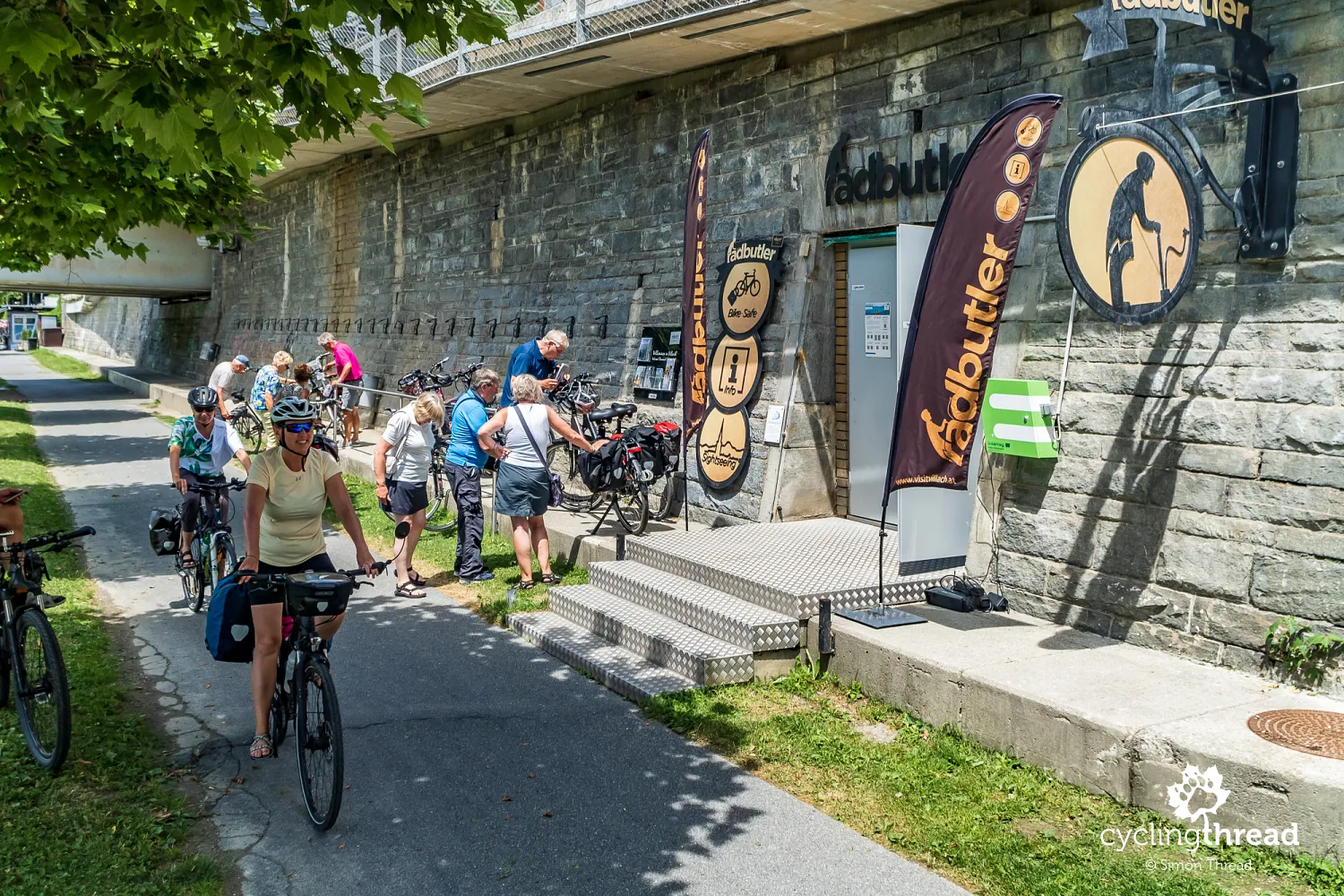 Radbutler - a cyclist service point in Villach