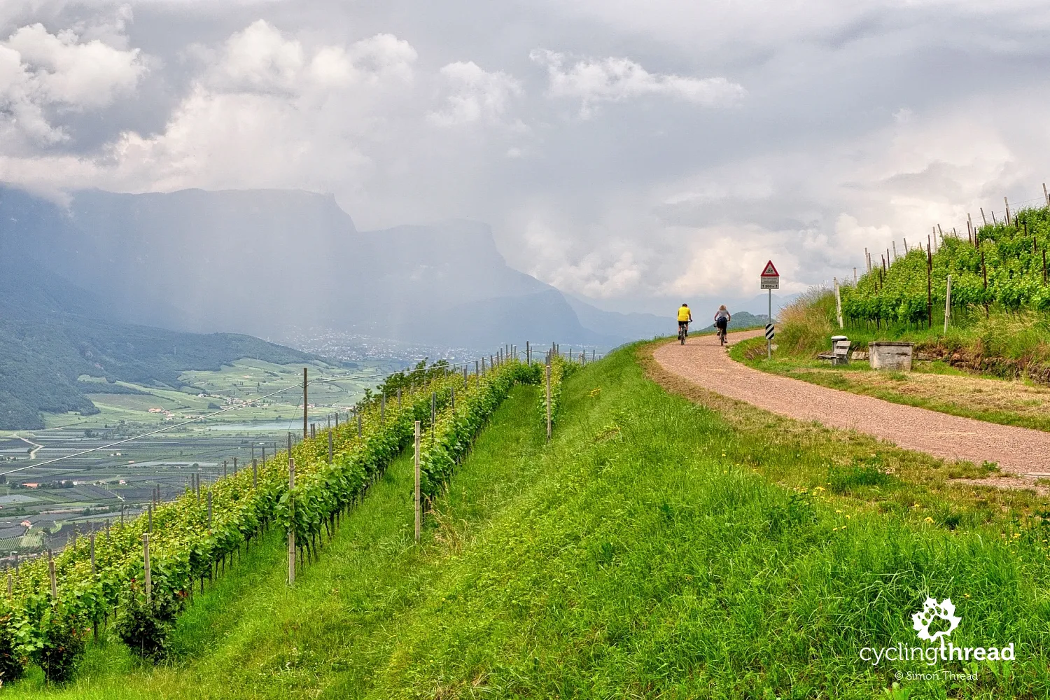 Railway cycle path to Cavalese