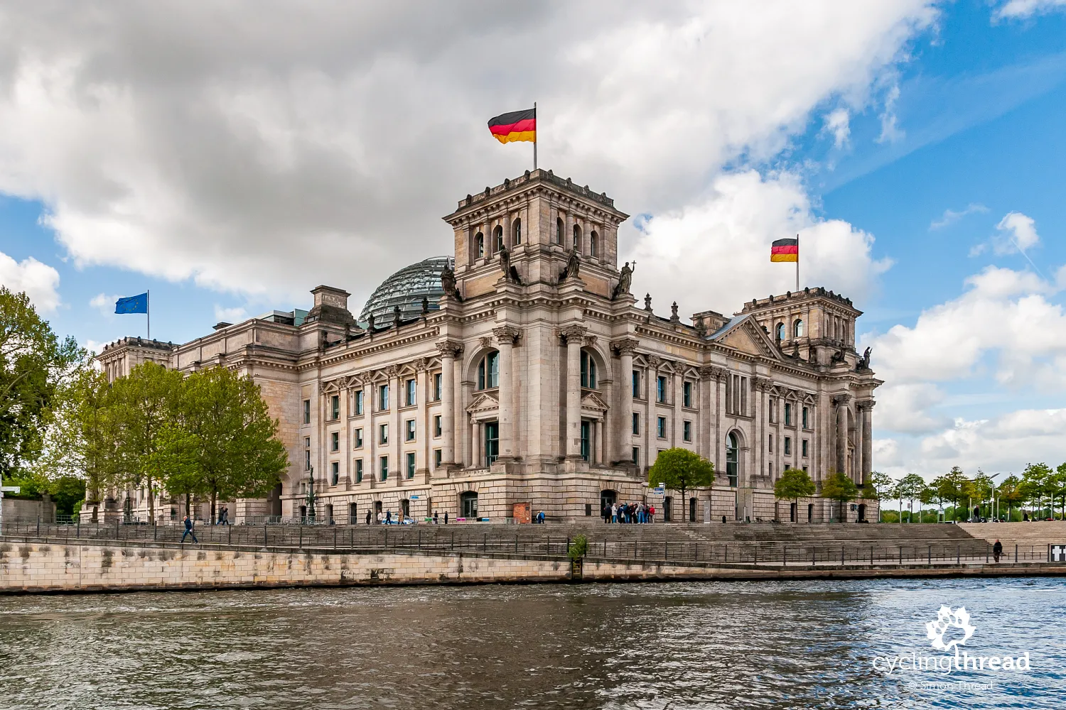 The Reichstag building in Berlin