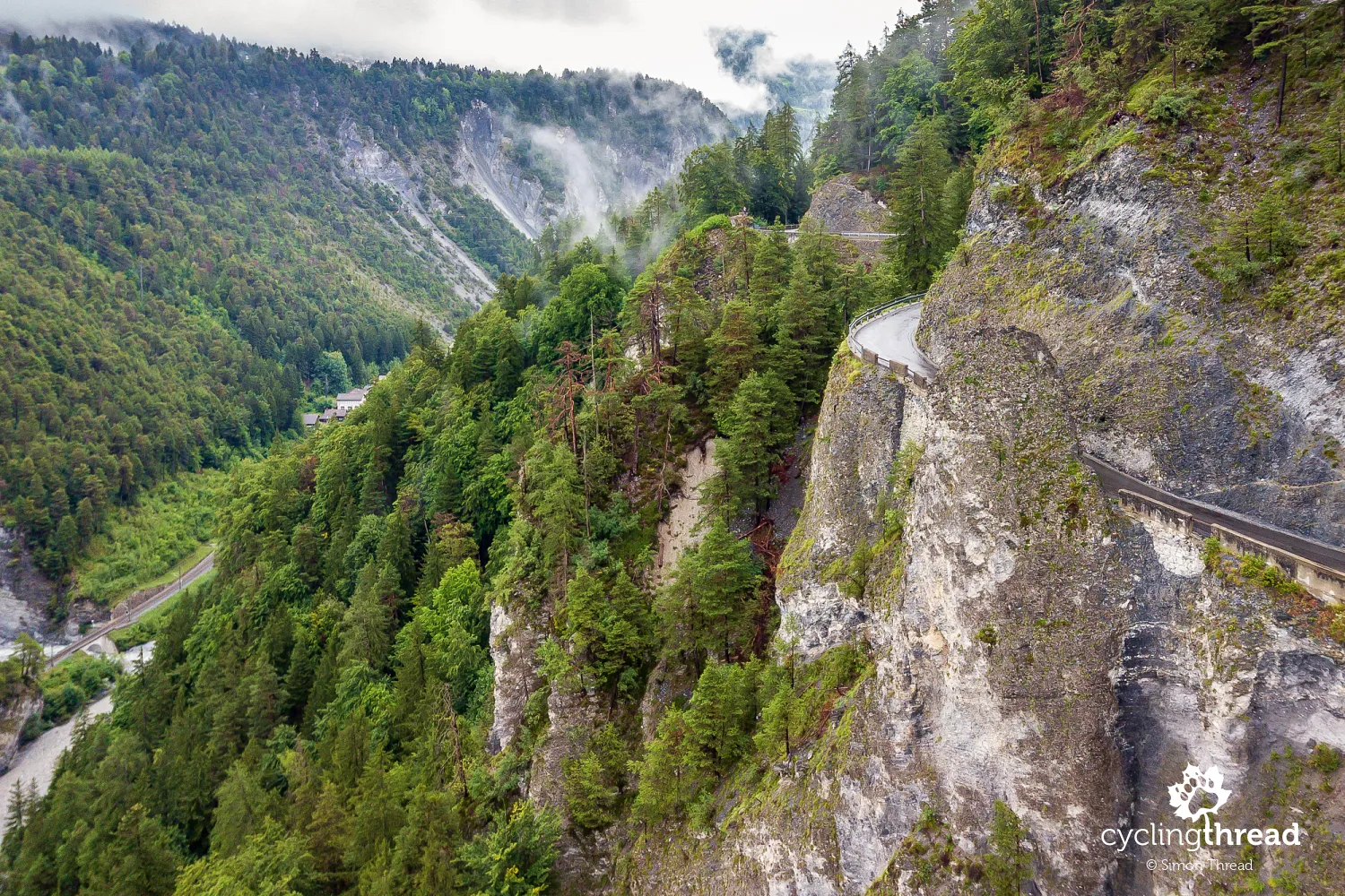 The Road through the Swiss Grand Canyon