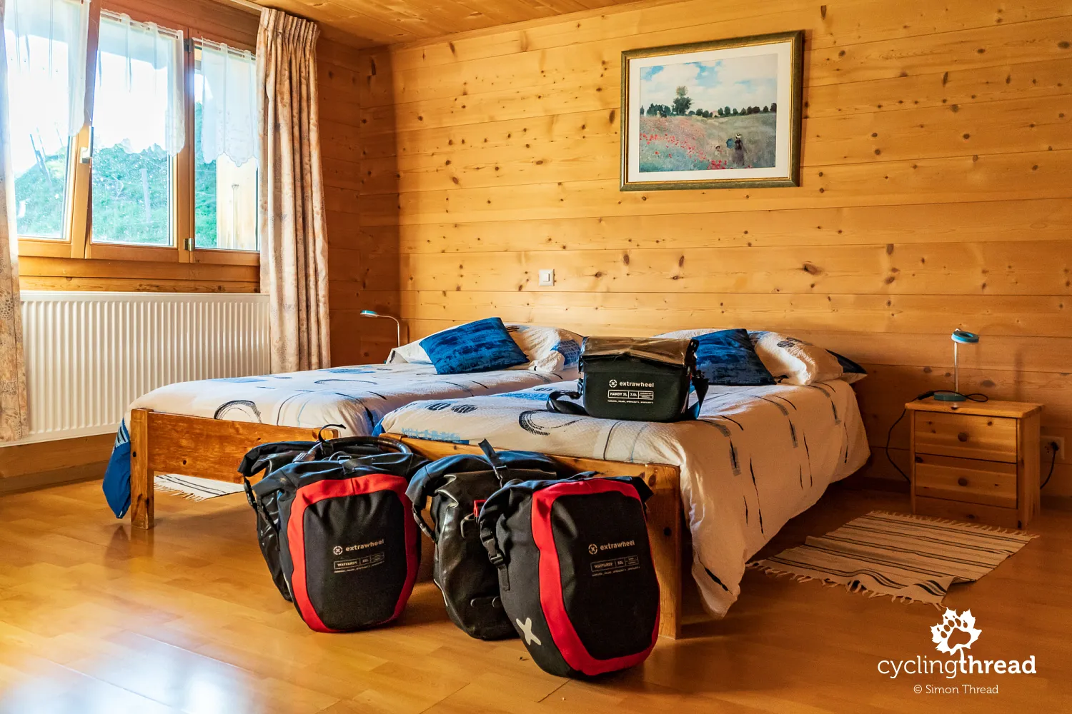 Room in a Swiss agritourism farm