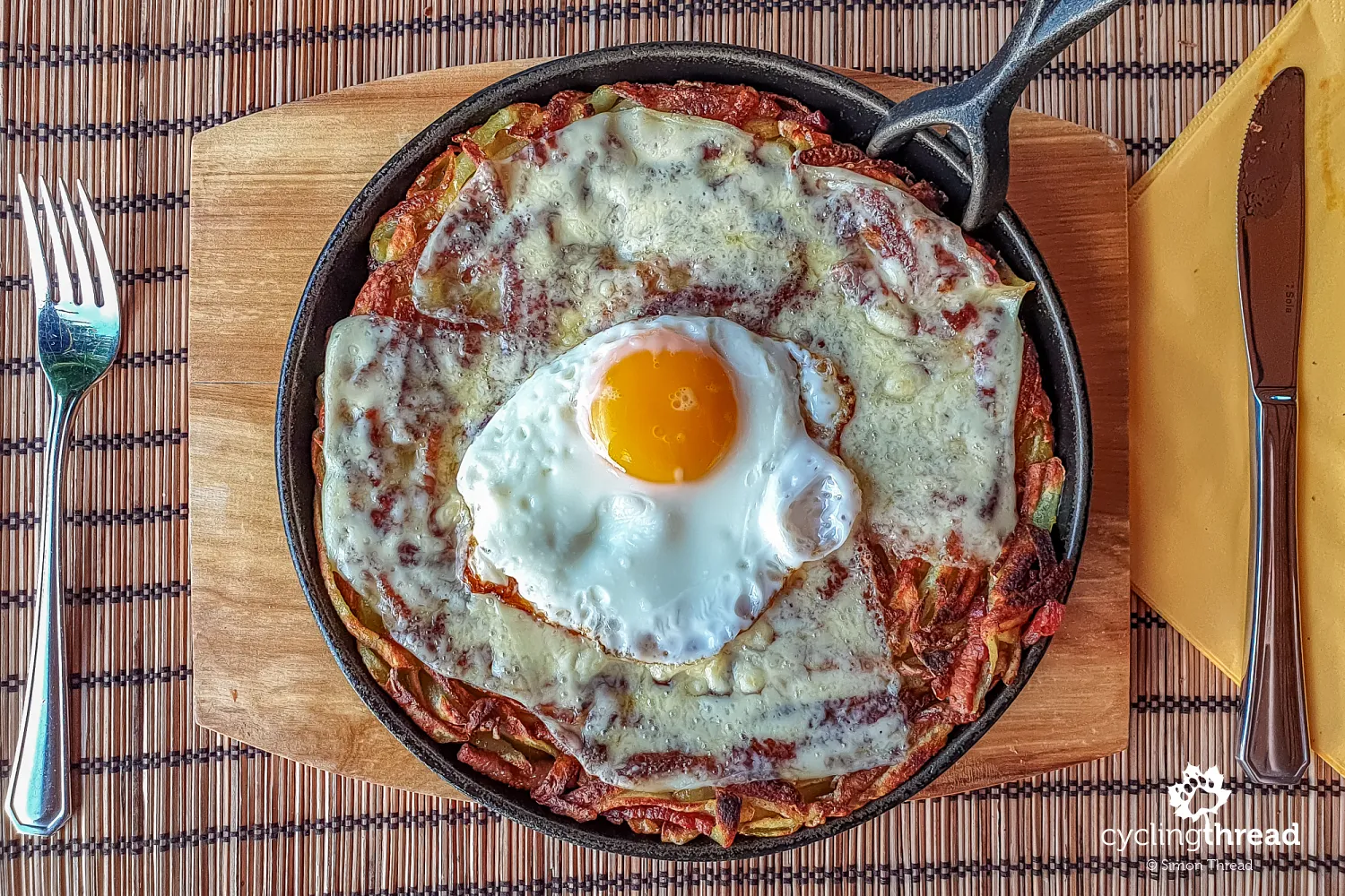 Rösti - a traditional Swiss dish