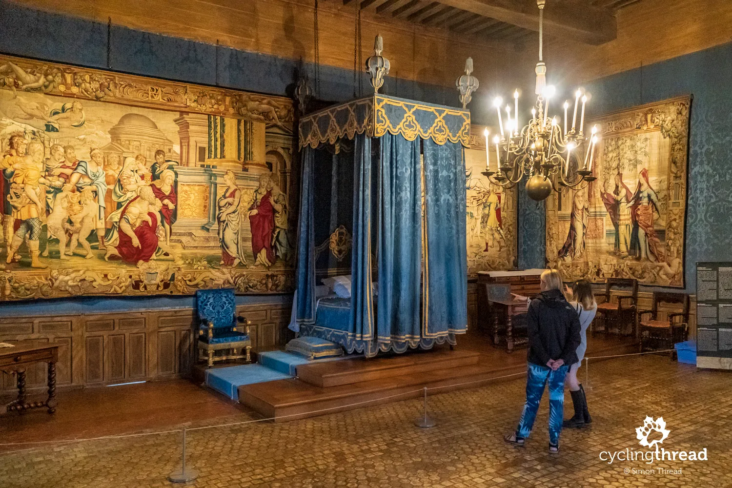 Royal bedroom in Sully-sur-Loire