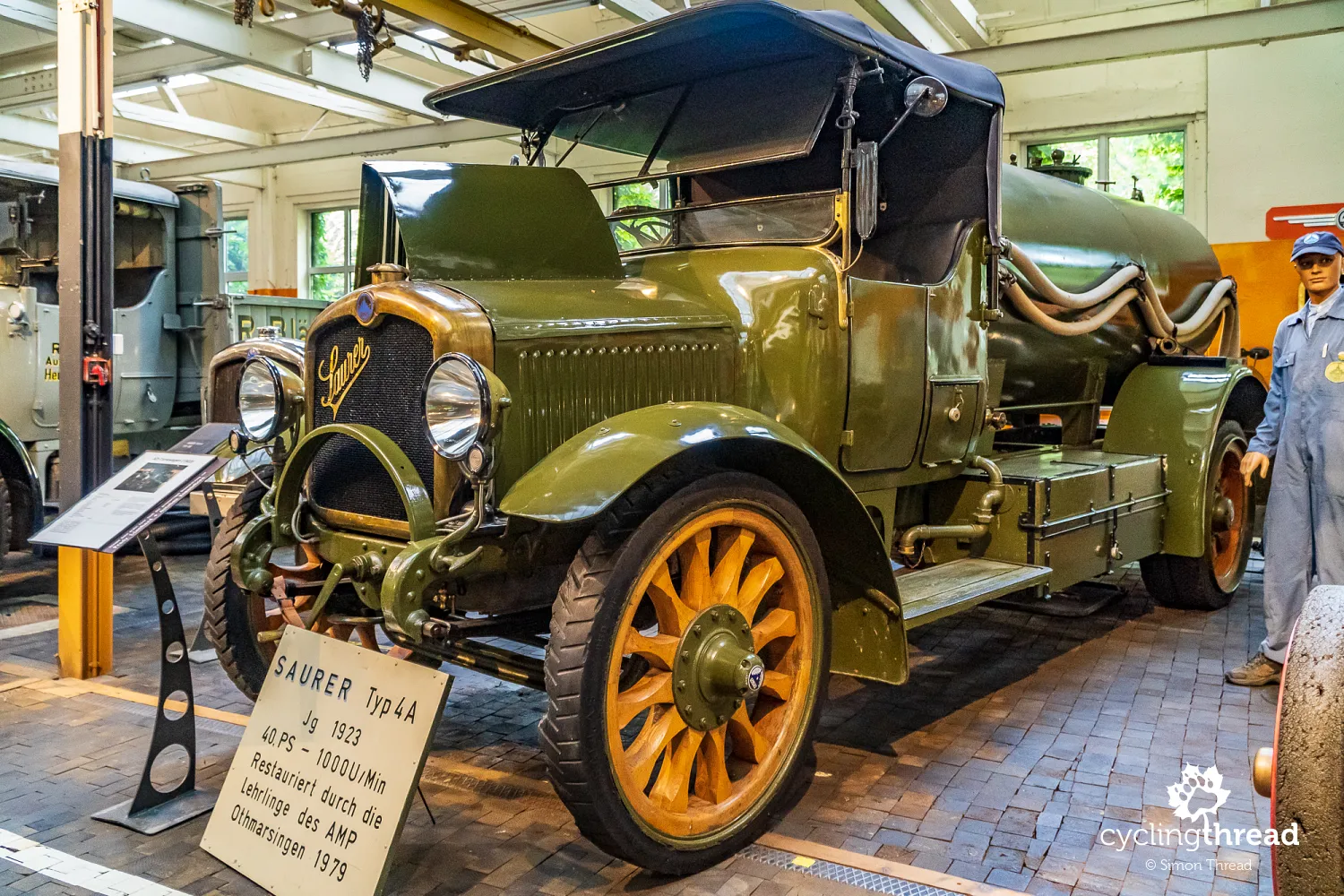 Saurer truck at the Museum in Arbon