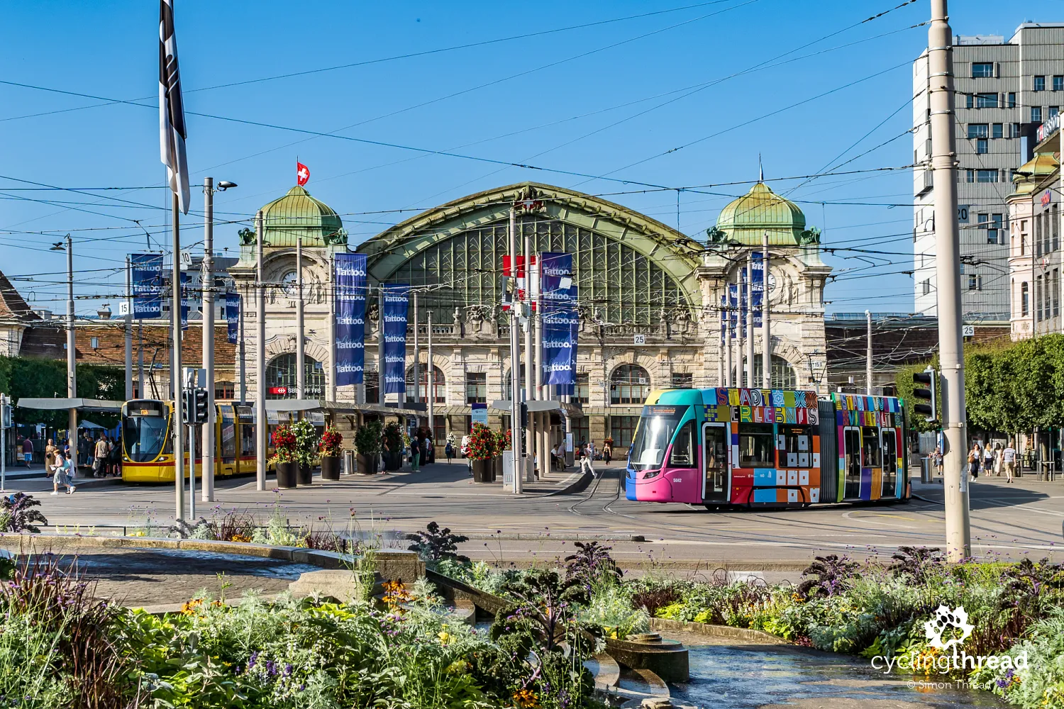 SBB train station in Basel