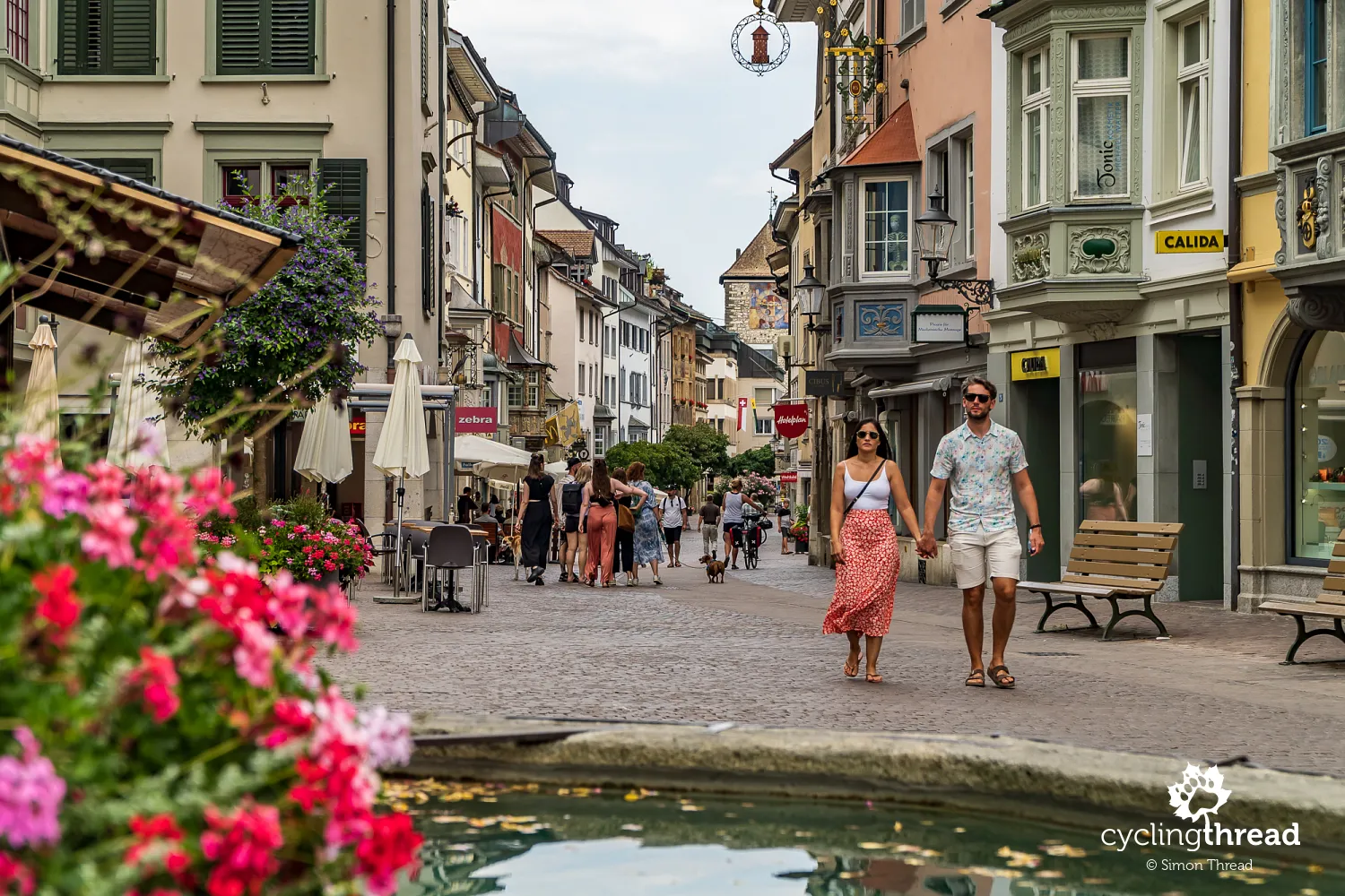 Schaffhausen - the city of bay windows