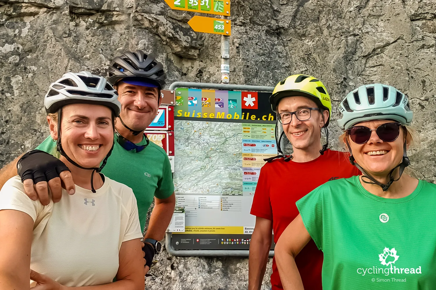 A souvenir photo from Saint-Ursanne