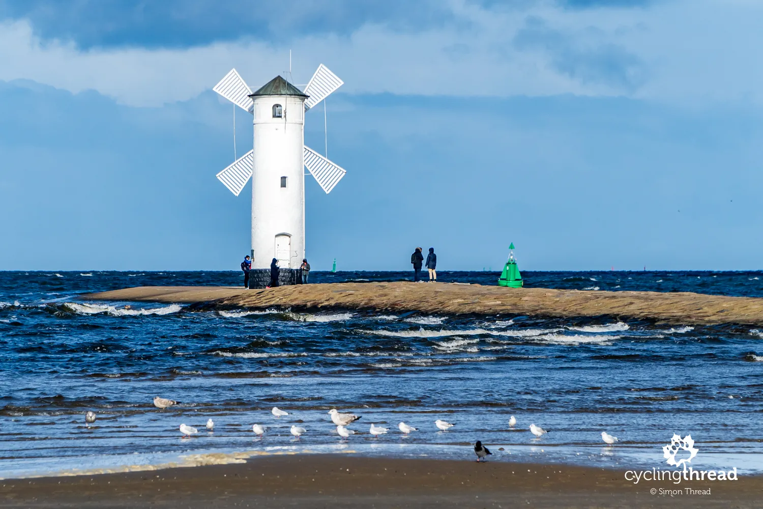 Stawa Młyny - a picturesque navigational landmark