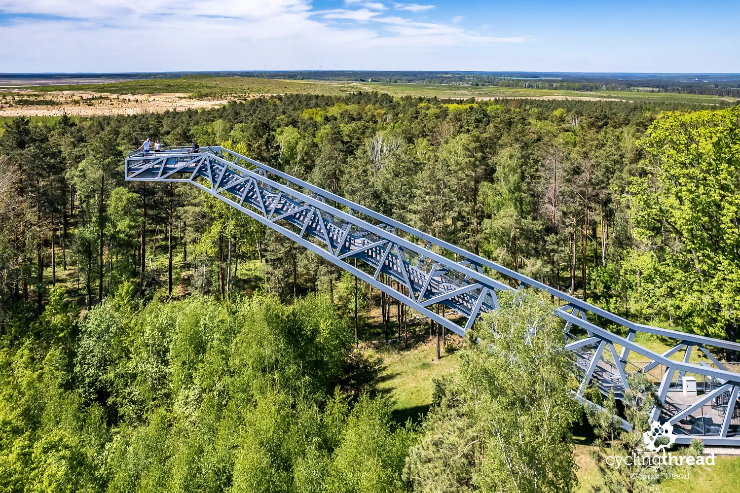 Steinitzer Treppe - a viewpoint in the Lusatian Lakeland
