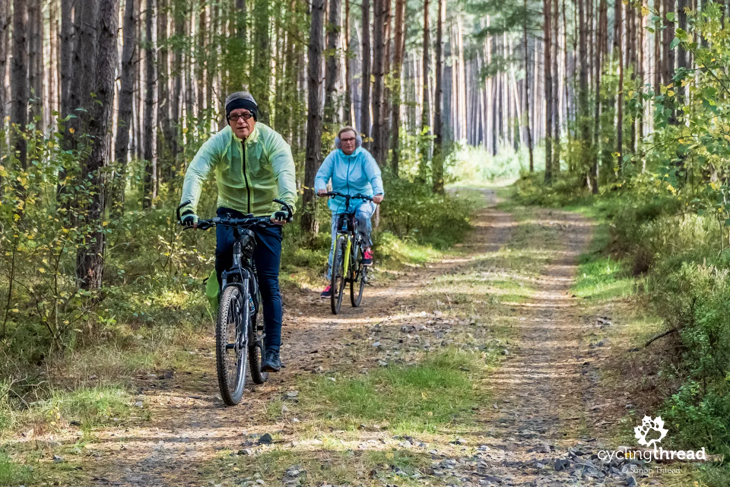 Temporary section of the route near Świnoujście