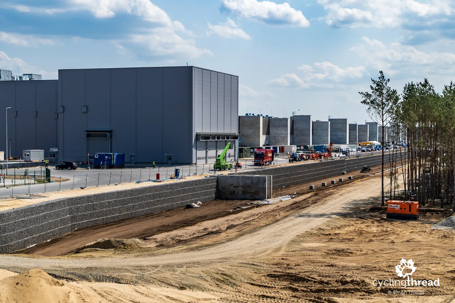 Tesla Gigafactory near Berlin