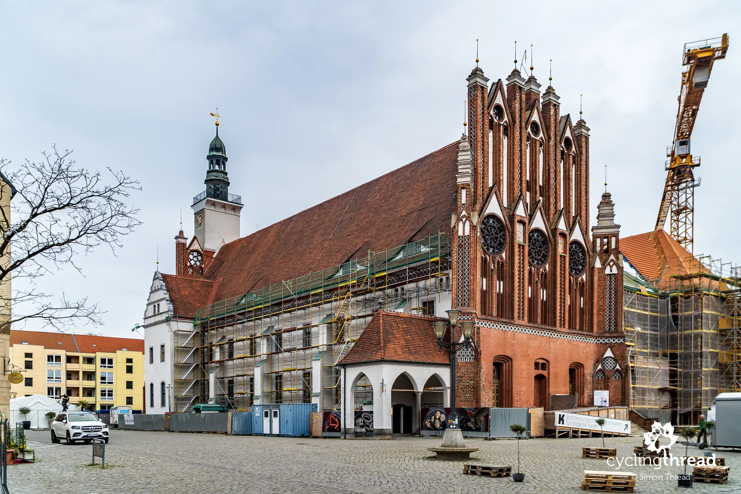 The town hall in Frankfurt (Oder)