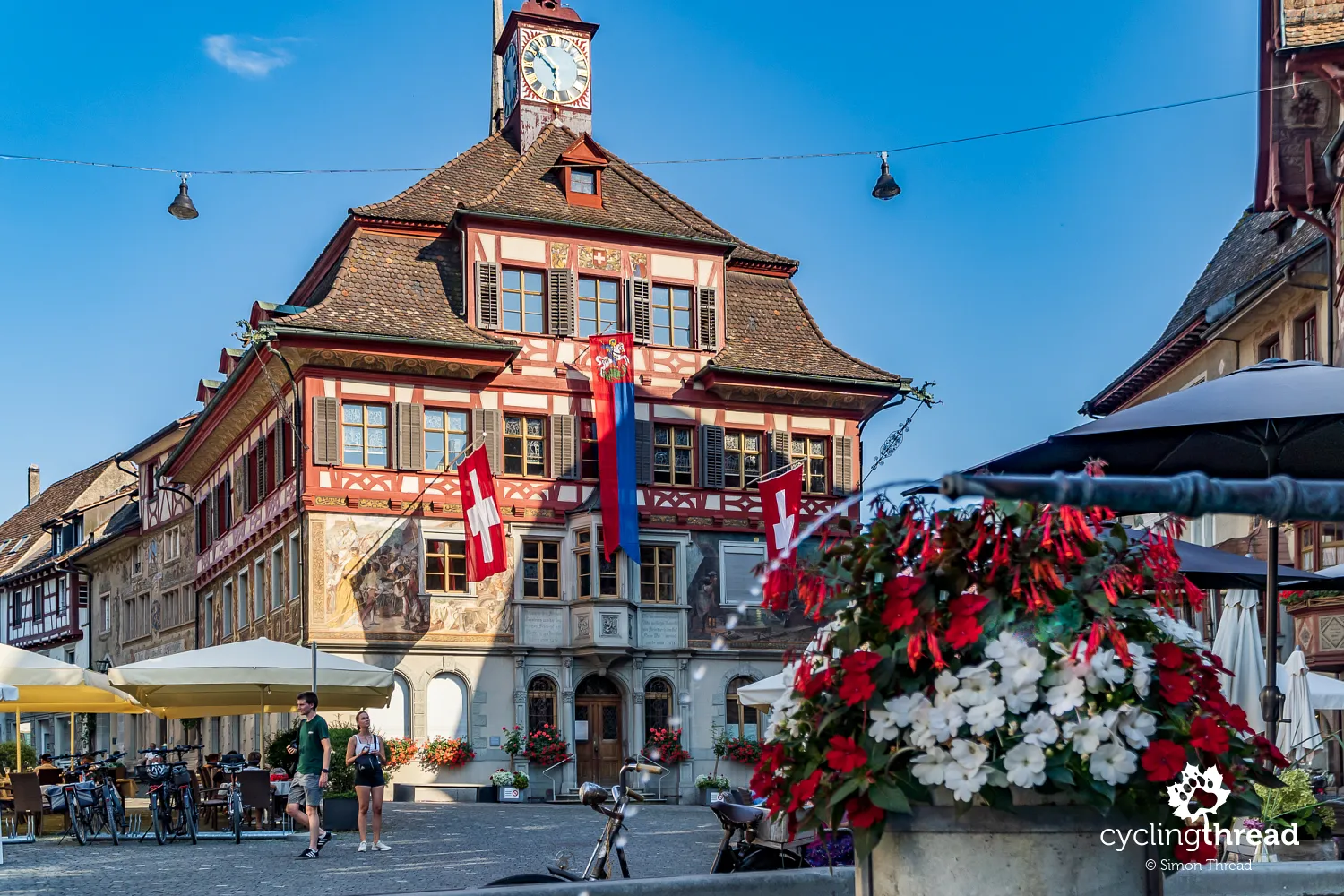 Town hall in Stein am Rhein, Switzerland