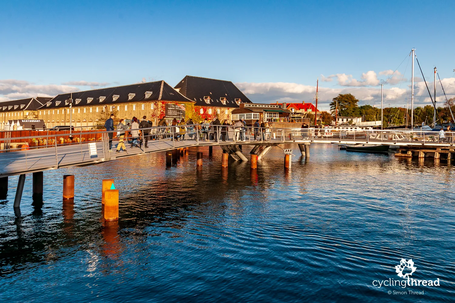 Trangravsbroen in Copenhagen - the bridge connecting three shores