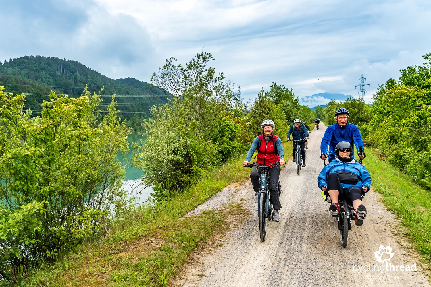 Velovista rally participants in Carinthia