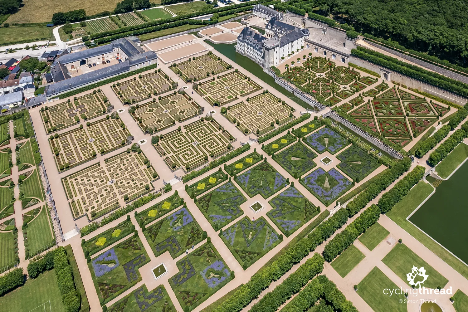Villandry castle in the Loire Valley