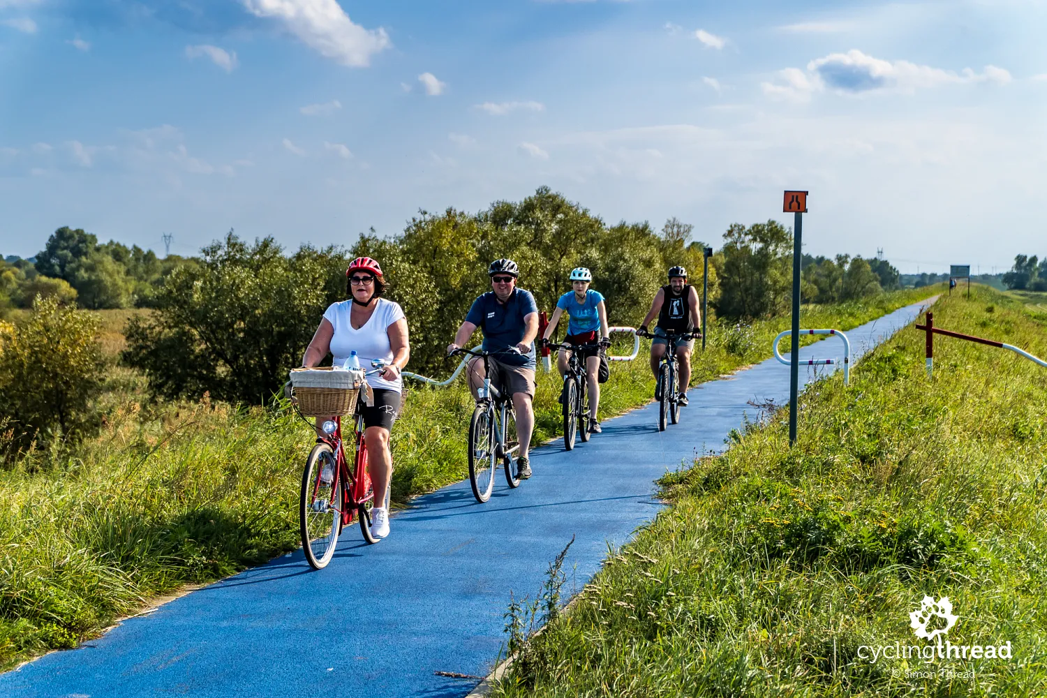 Vistula Cycling Route between Gdańsk and Tczew