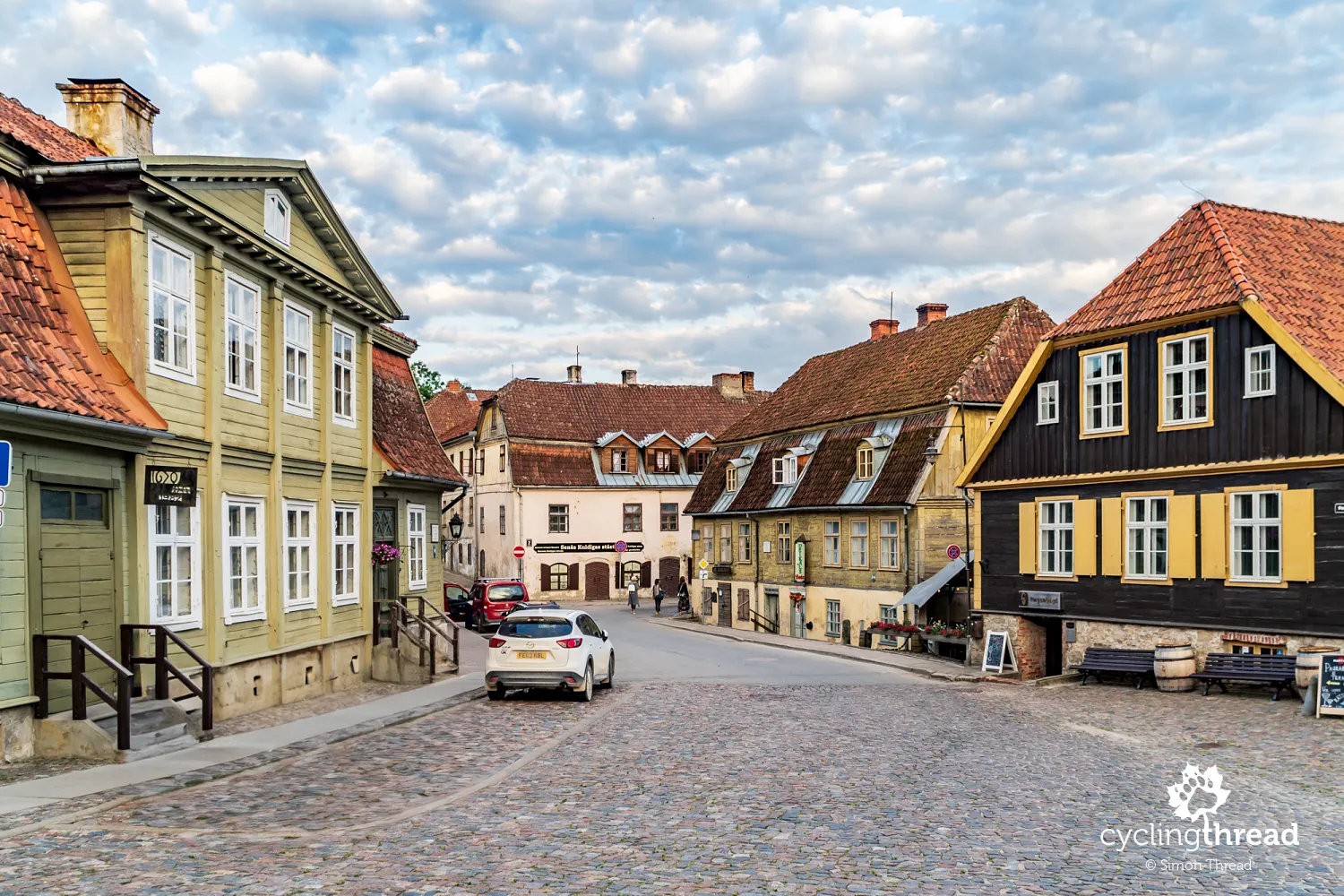 Wooden architecture in Kuldīga, Courland
