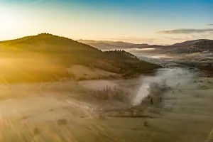 Bieszczady from&nbsp;a bird's eye view