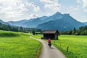 Cycling through the&nbsp;natural landscape